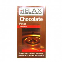 کاندوم ریلکس شکلات ساده Relax Chocolate Condom Plain